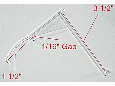Valance clips, blind parts